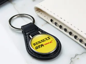 Renault Leder Schlüsseletui Stabiles Glänzend Tuning Stil